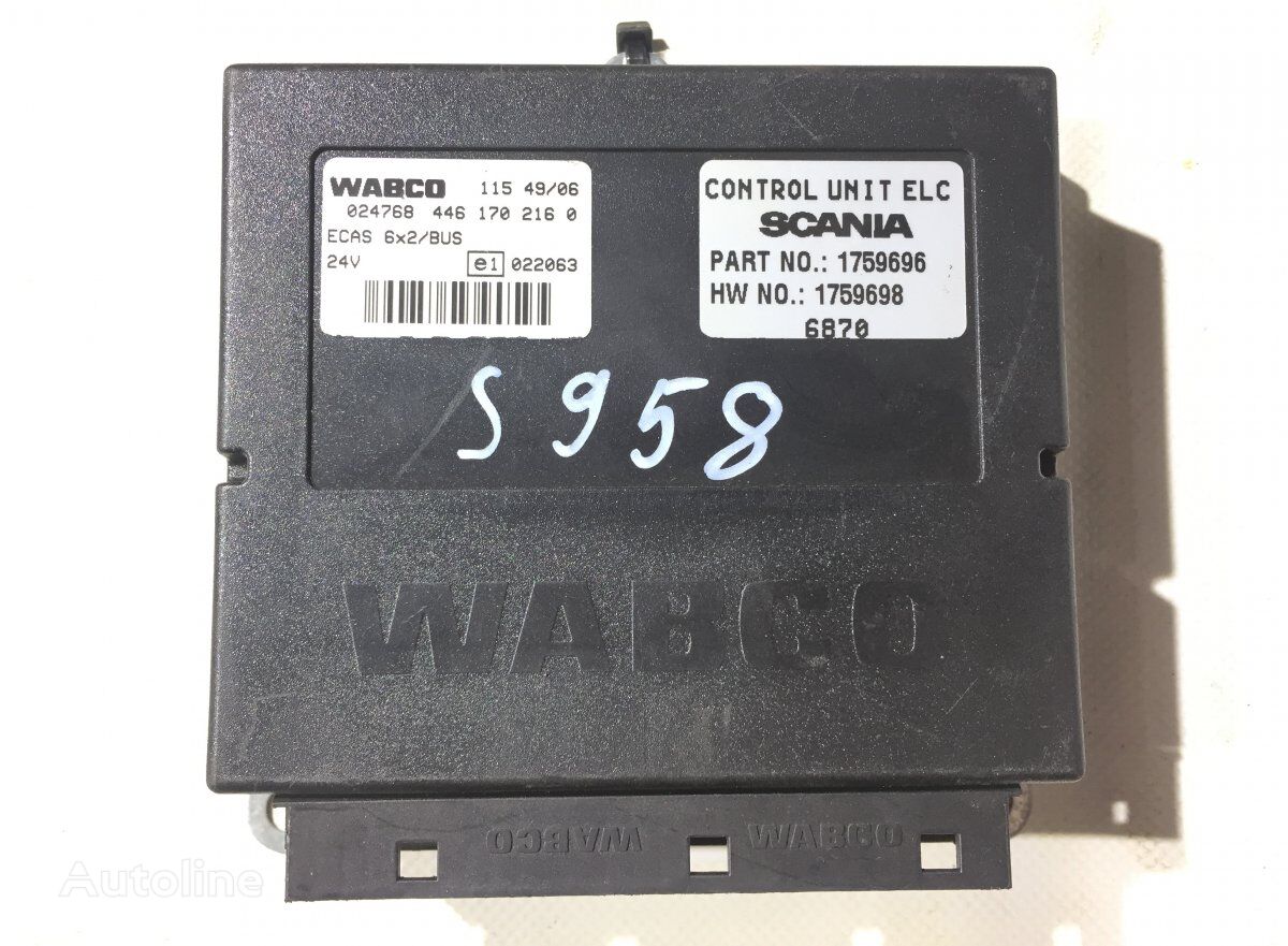 блок управления WABCO R-series (01.04-) для тягача Scania P,G,R,T-series (2004-2017)