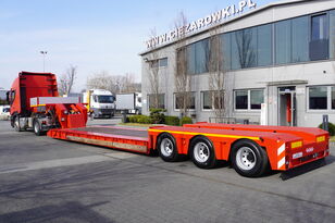 žemo profilio platforma puspriekabė Nooteboom EURO-60-03 Tief Bet semi-trailer / unfastened / 3 steering axles